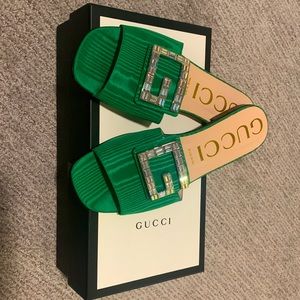 GUCCI Slide with Crystal G